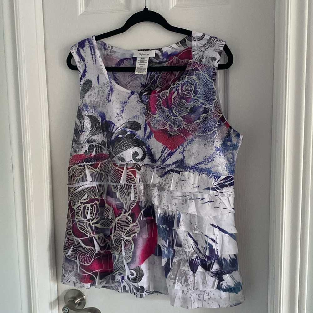 Sequin Tank-XL